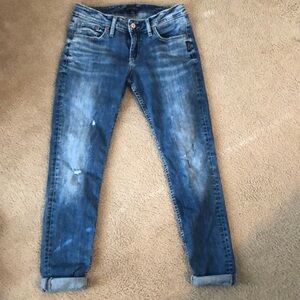 Boyfriend silver jeans